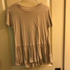 Urban Outfitters Peplum Tee